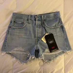 Levi's 501 High Rise Womens Denim Short